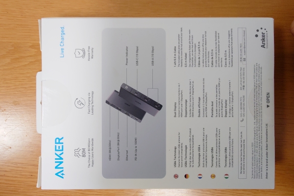 Anker製556 USB-Cハブ(anker-556-usb-c)