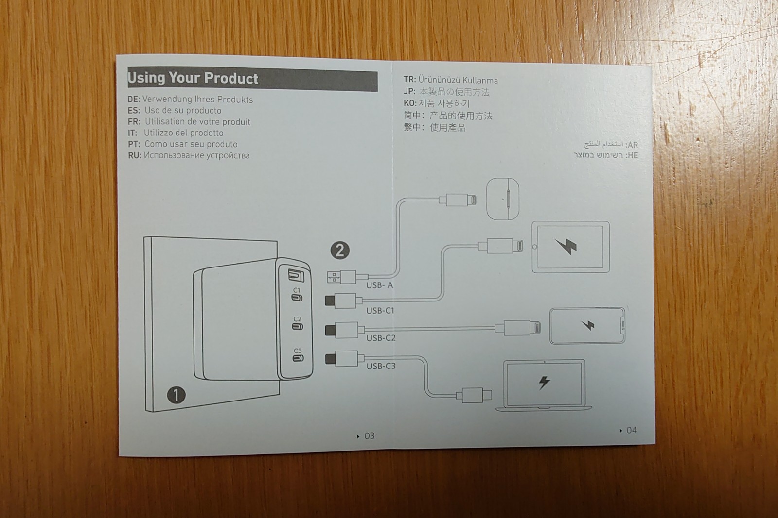 Anker製急速充電器(anker-747-charger)