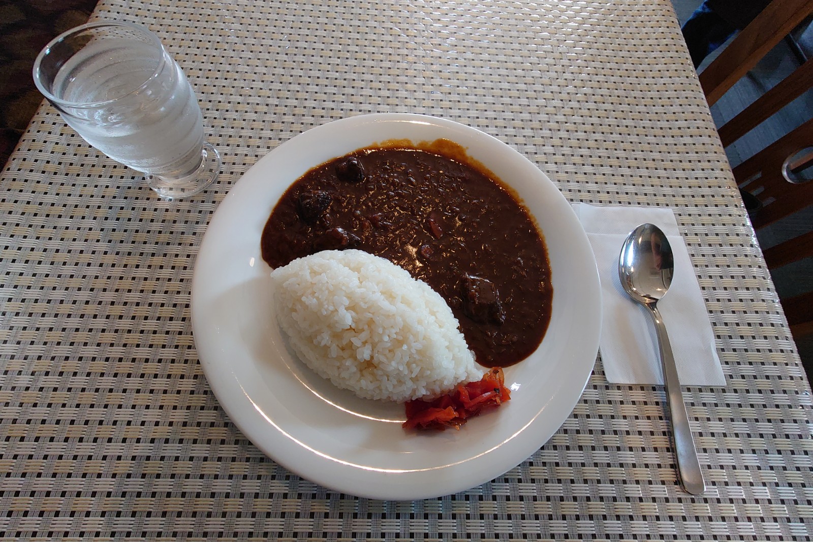 5食限定の和牛カレー,ウィークエンドカフェ