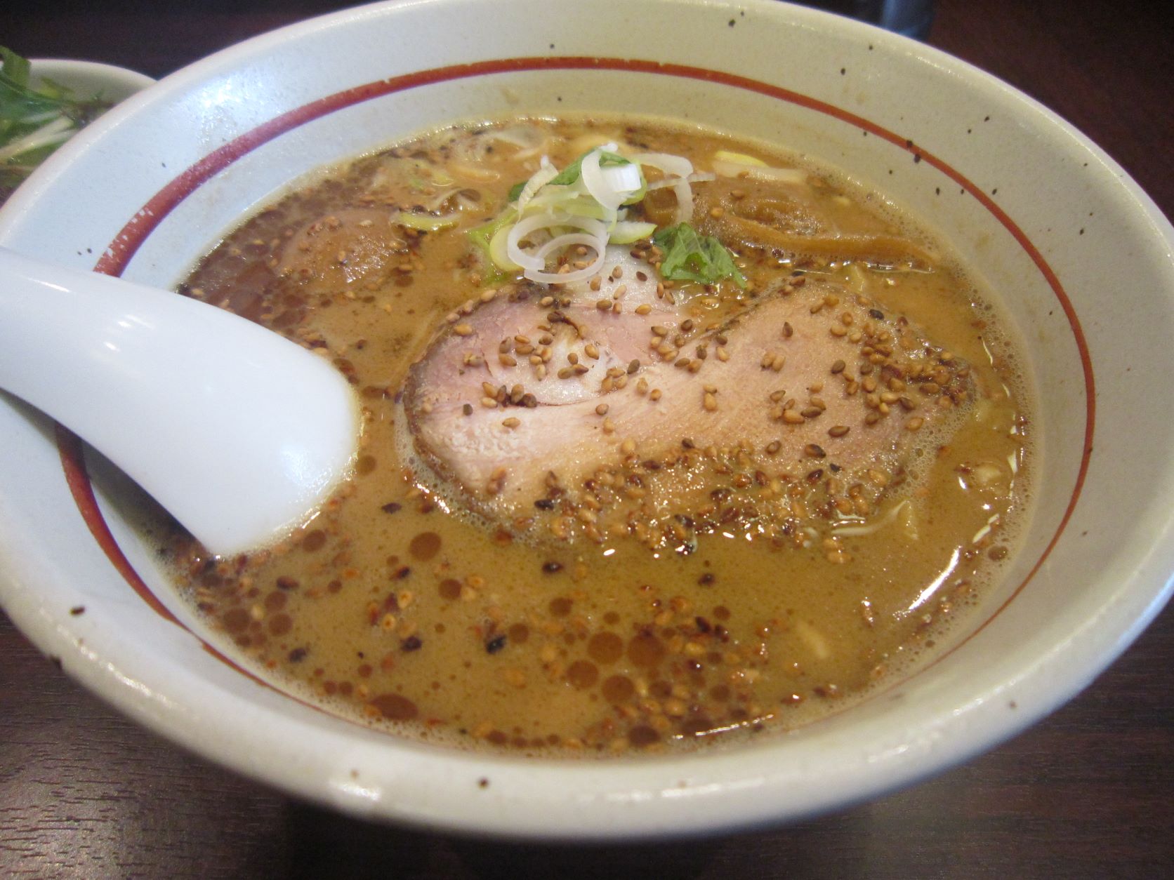 拉麺阿修羅,あじ玉胡麻ラーメン