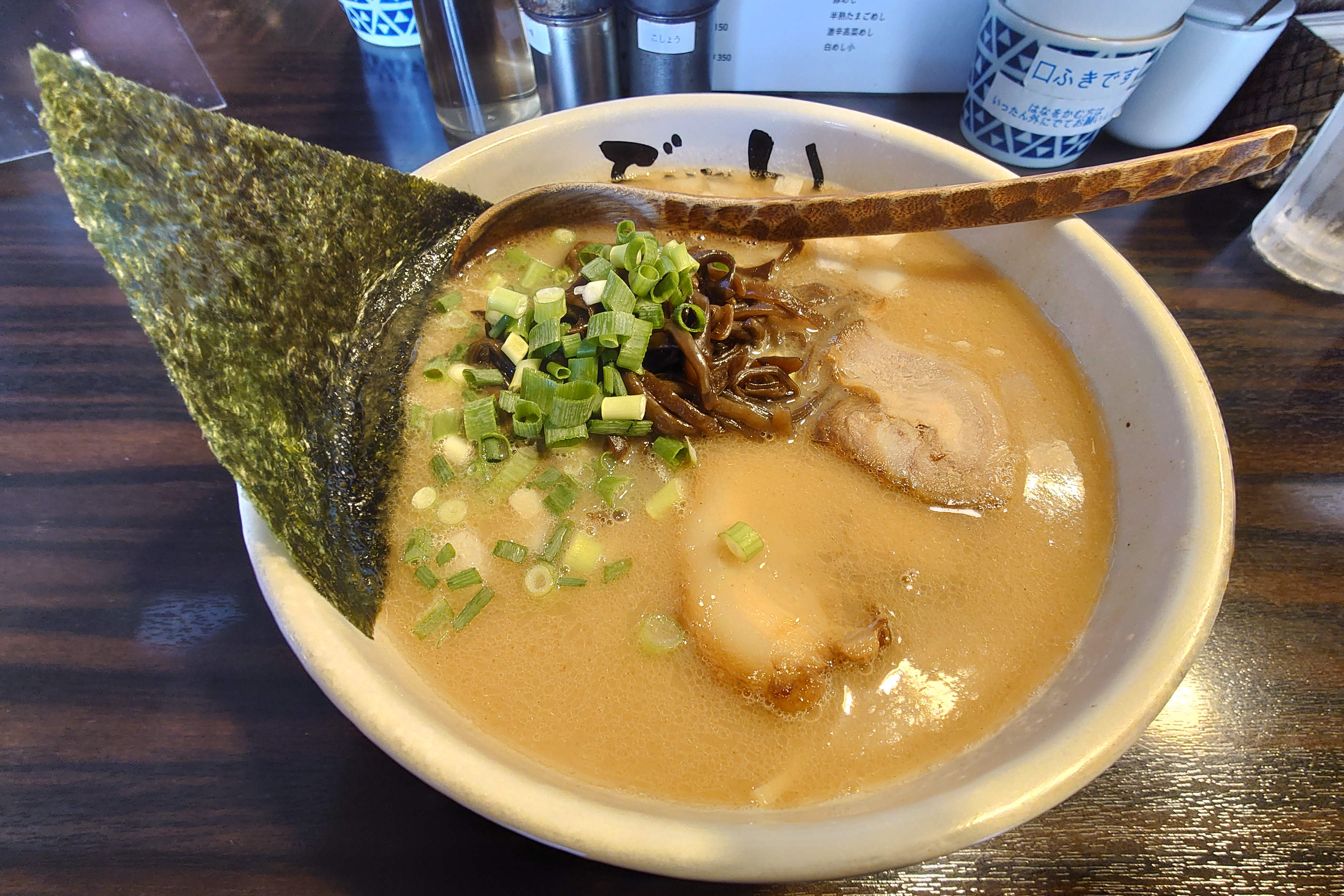 ベジポタ特製豚そば,ミニカレーキーマめし,濃厚豚そば ぶれん