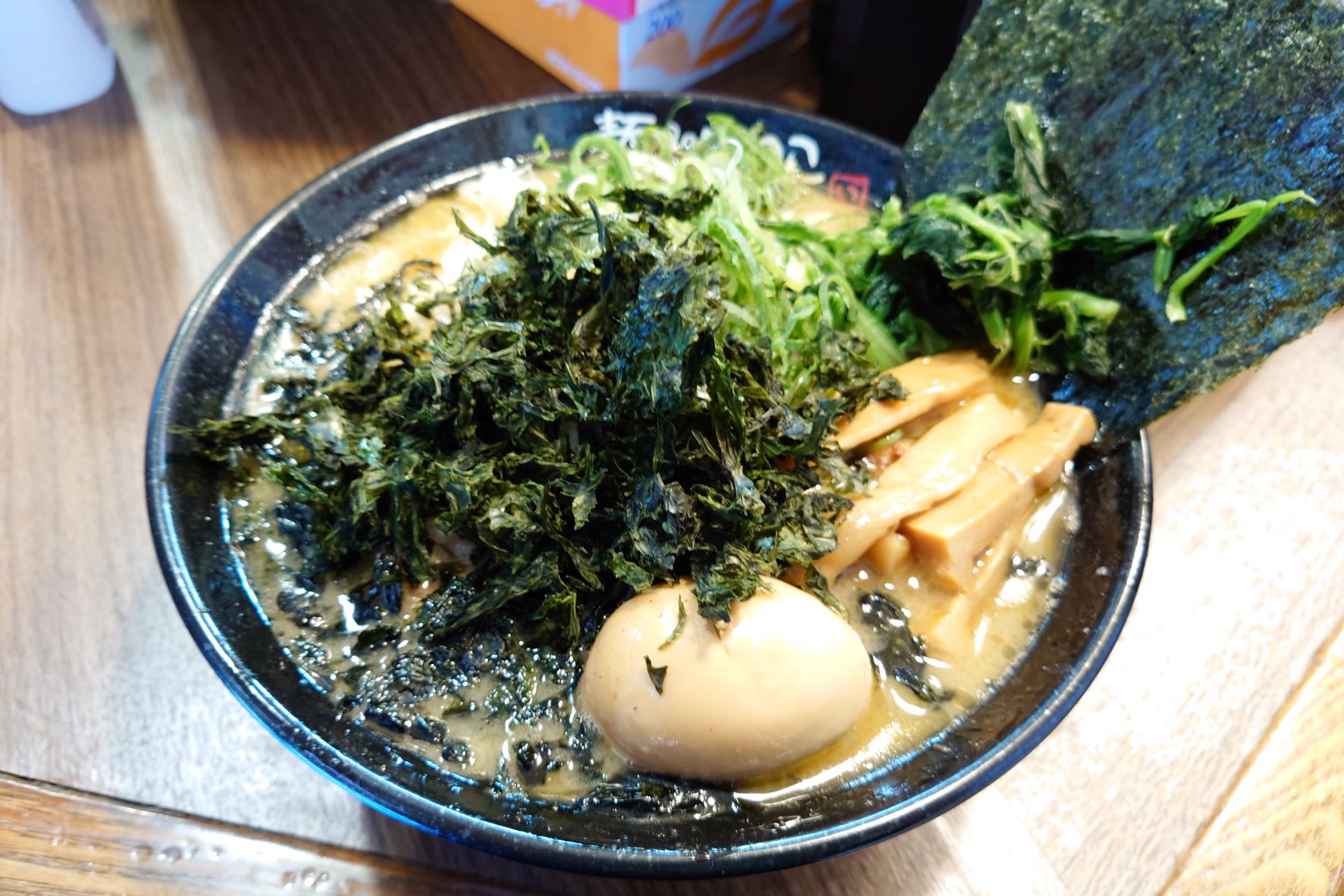 いのこラーメン(しょうゆ・中盛),麺処いのこ平和台店