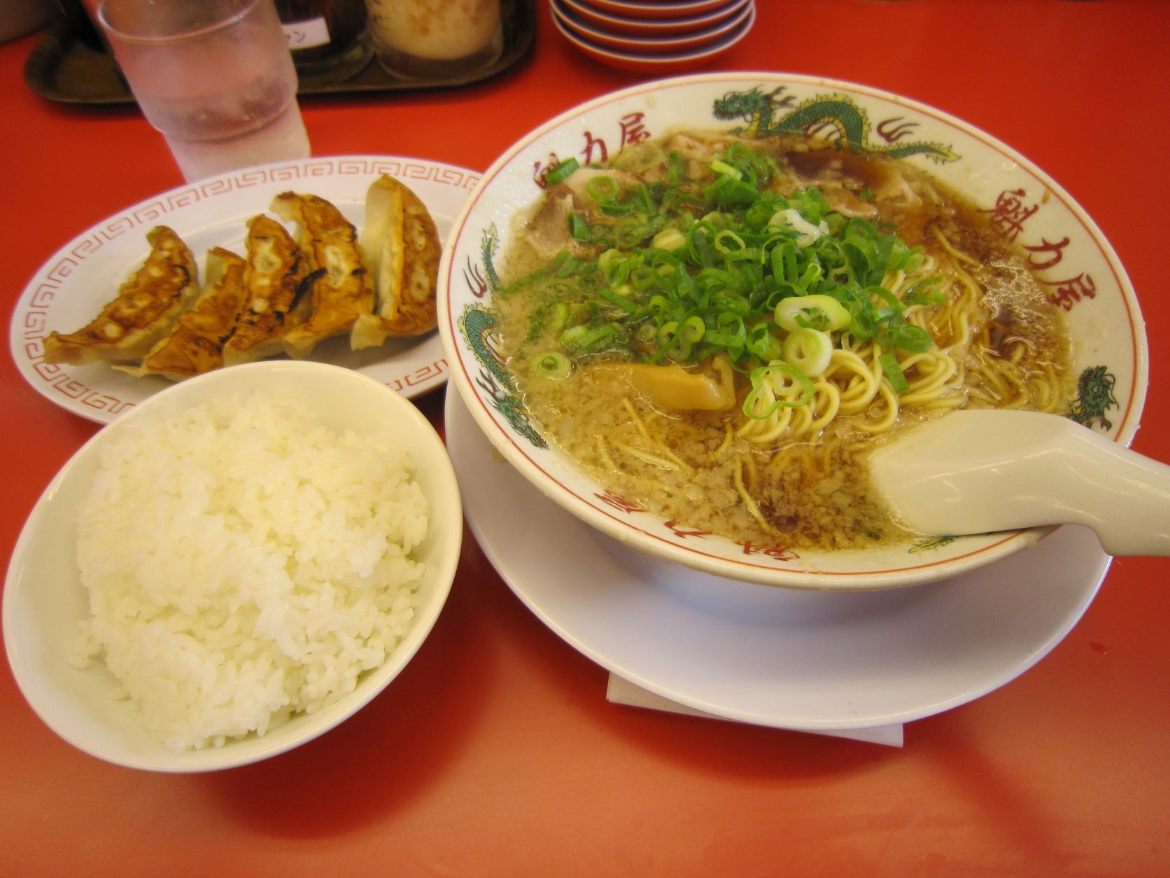 京都北白川ラーメン魁力屋一之江店,餃子セット