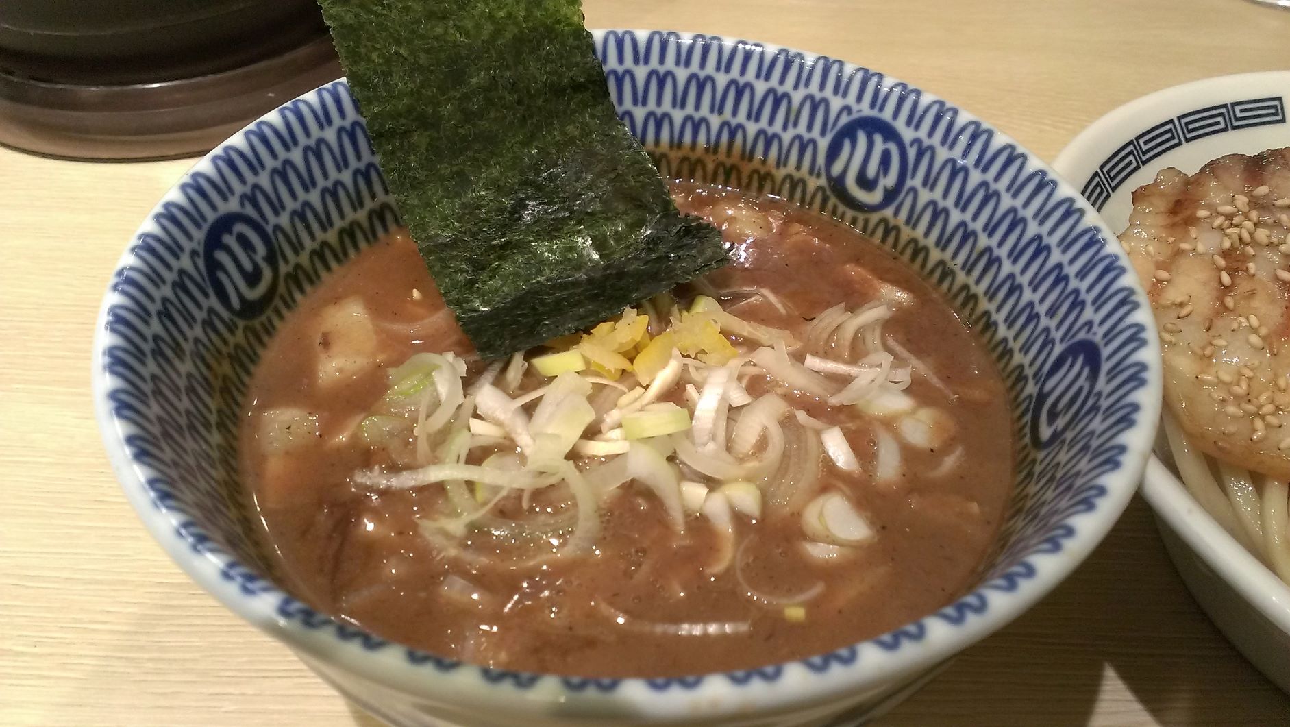 心の味製麵 特製濃厚豚骨魚介つけ麺