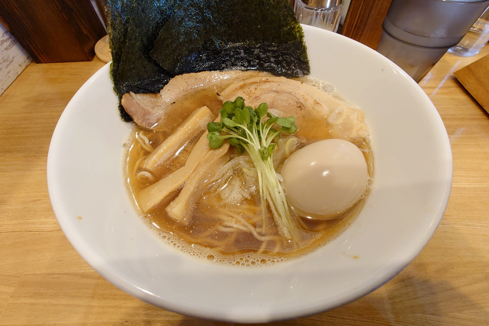 麺屋 琥珀,特製煮干そば