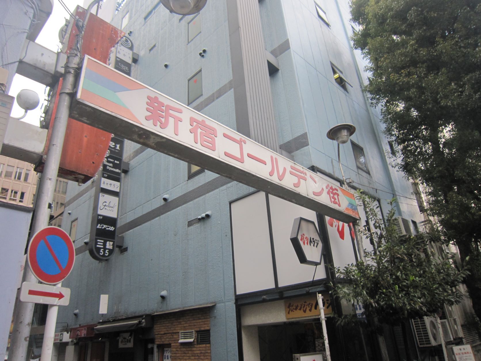 すごい煮干ラーメン凪新宿ゴールデン街店本館