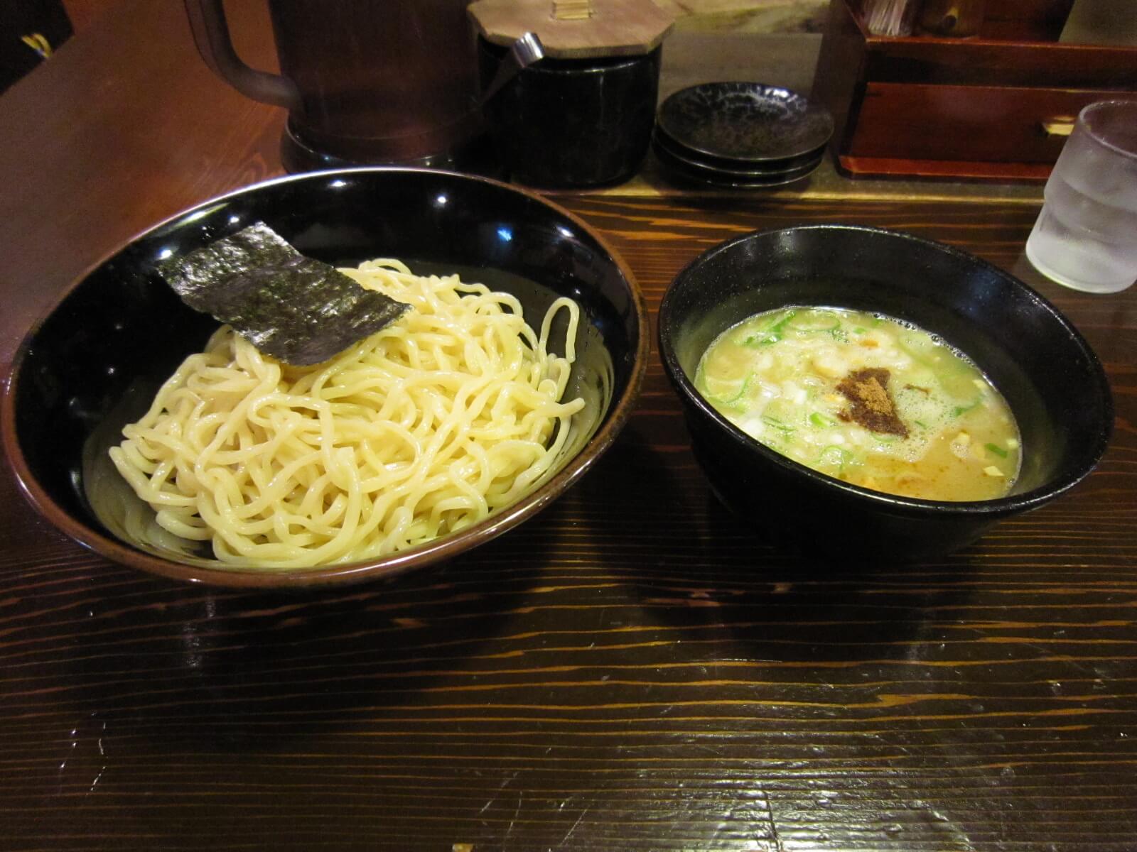 火の國らーめんてっぺん,濃厚かつおつけ麺”
