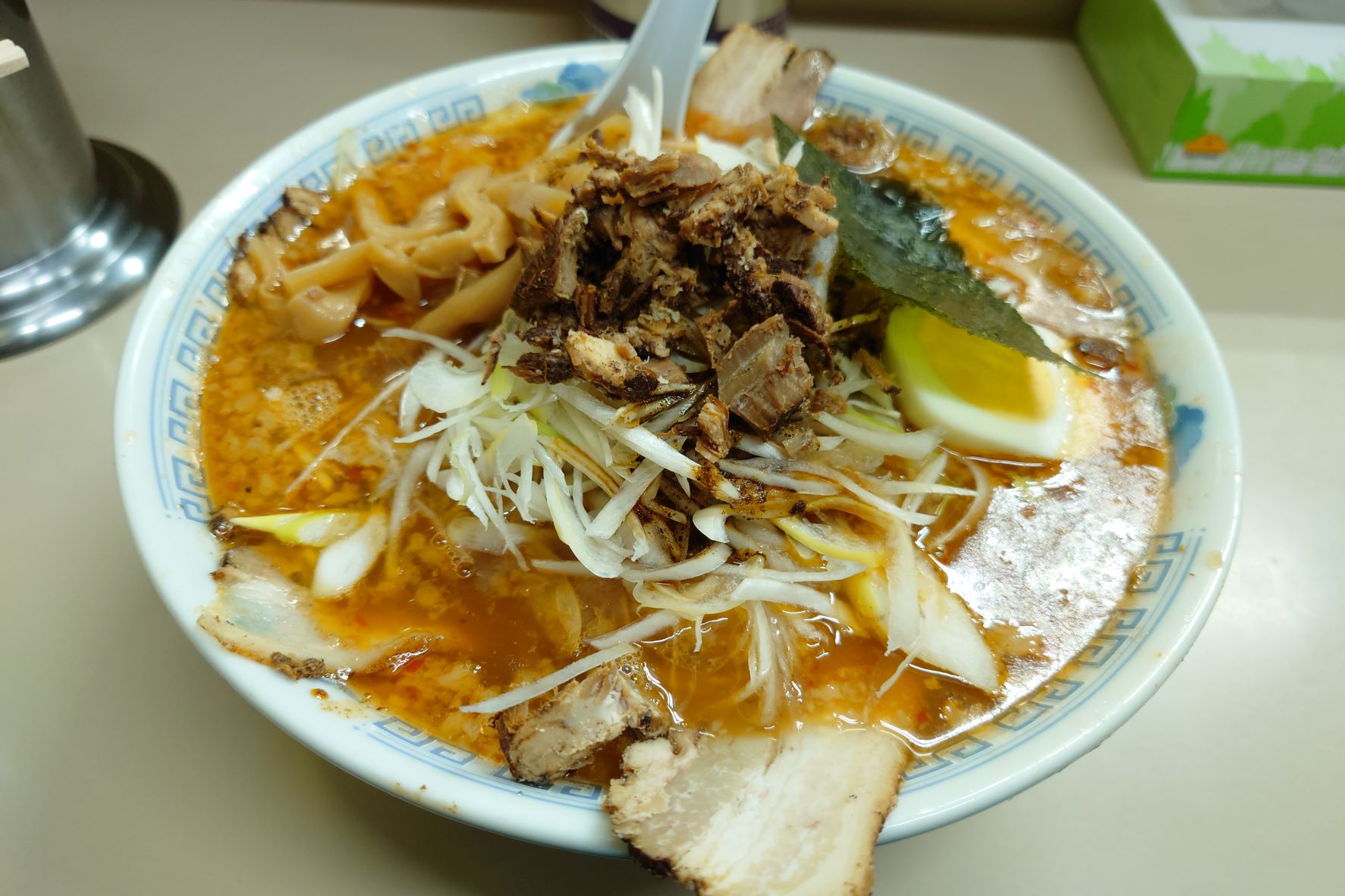 からとん,とんこつラーメンめんくい