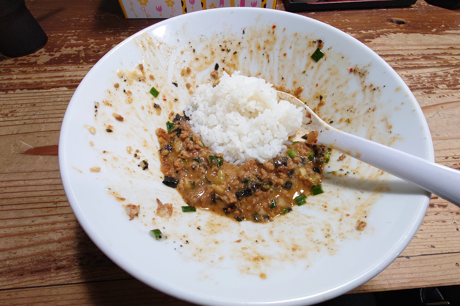 麺酒やまの,ジャンクまぜ,追い飯