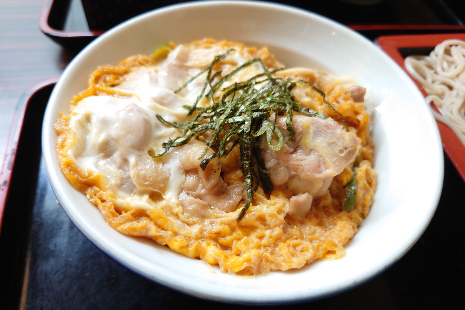 親子丼,そば処池乃屋