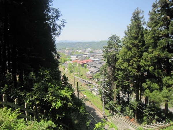 羊山公園,松坂峠