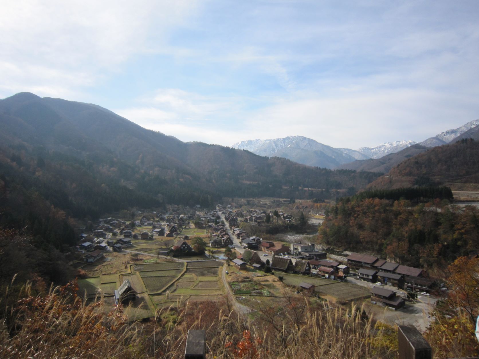 世界遺産・白川郷,天守閣展望台