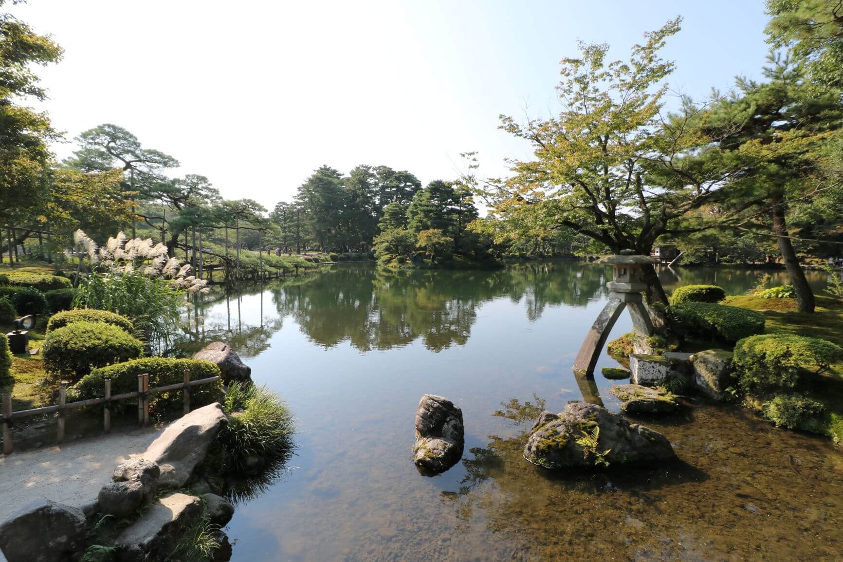 兼六園の霞ヶ池