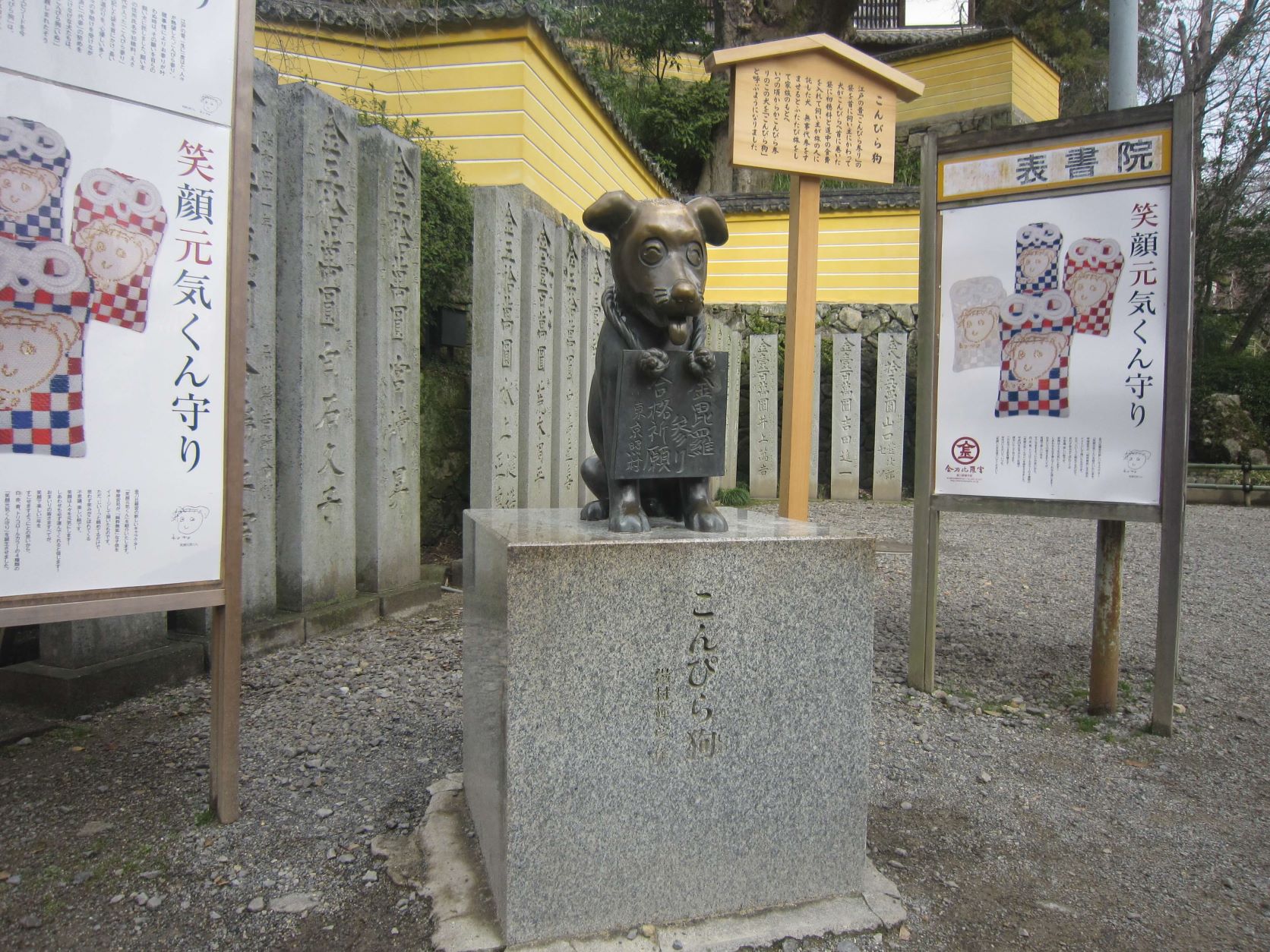 こんぴら狗,金刀比羅宮