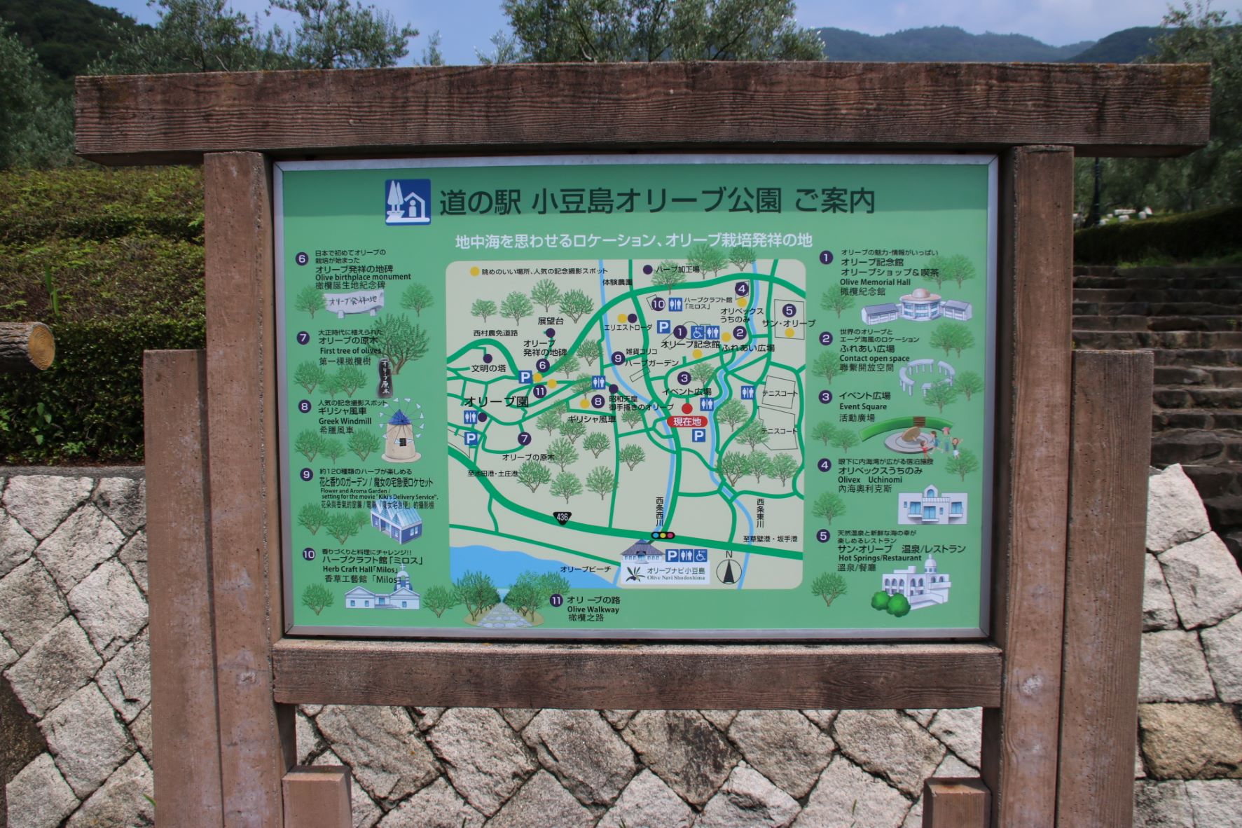 小豆島オリーブ公園