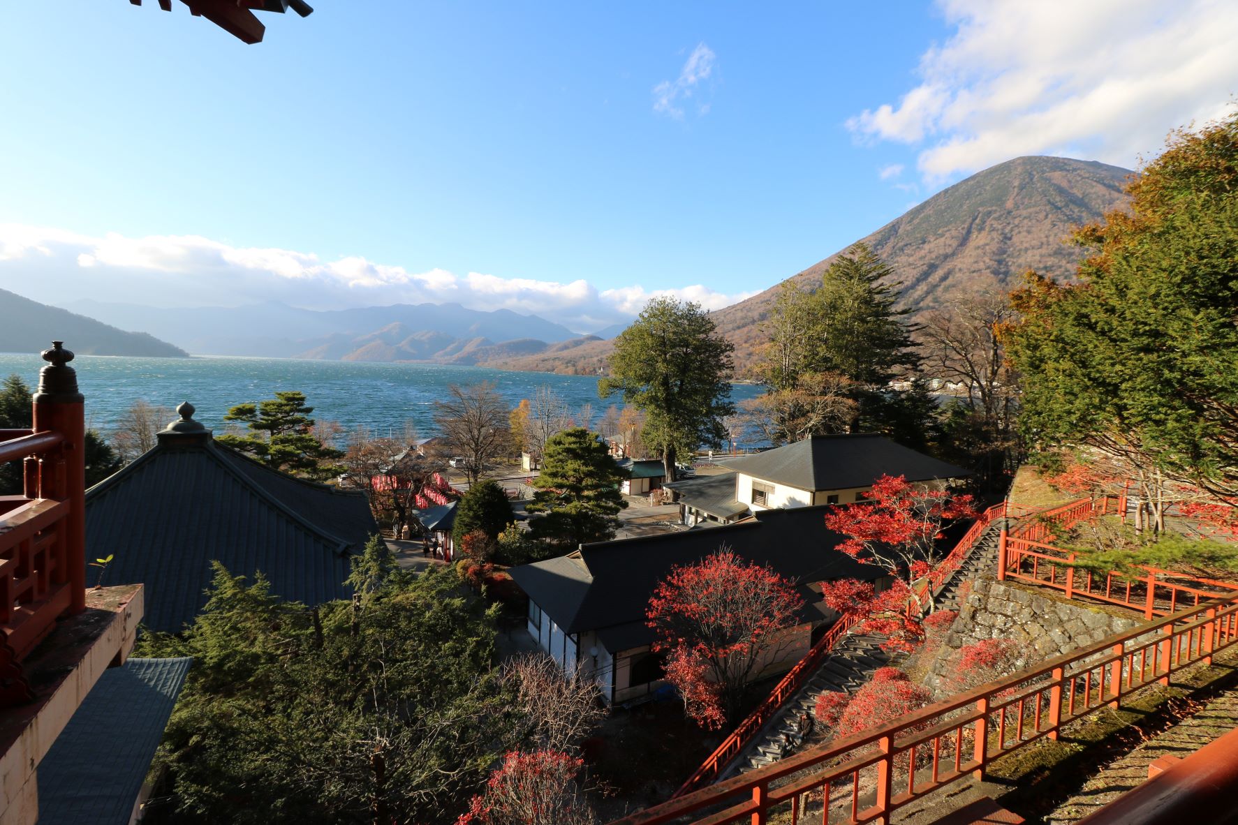 男体山,中禅寺湖