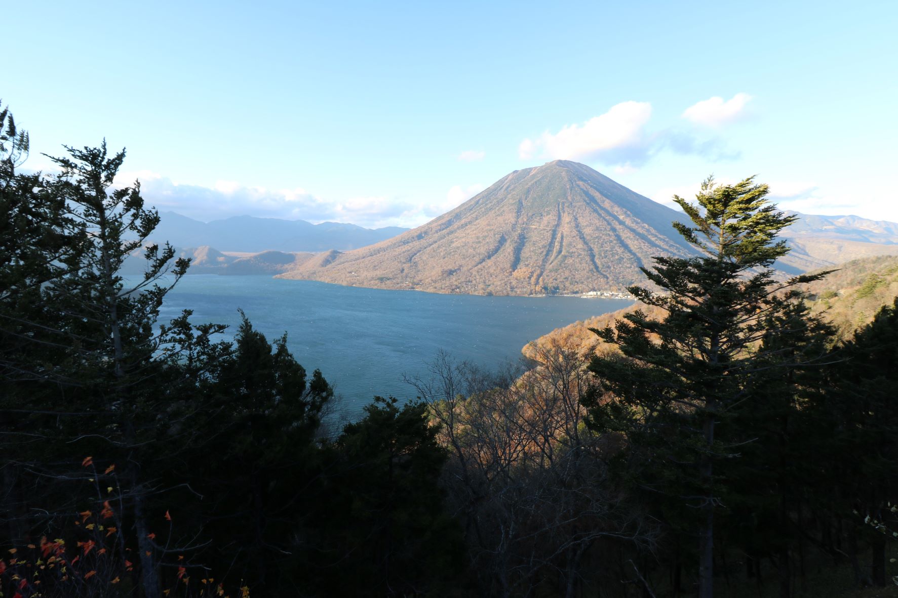 男体山,中禅寺湖