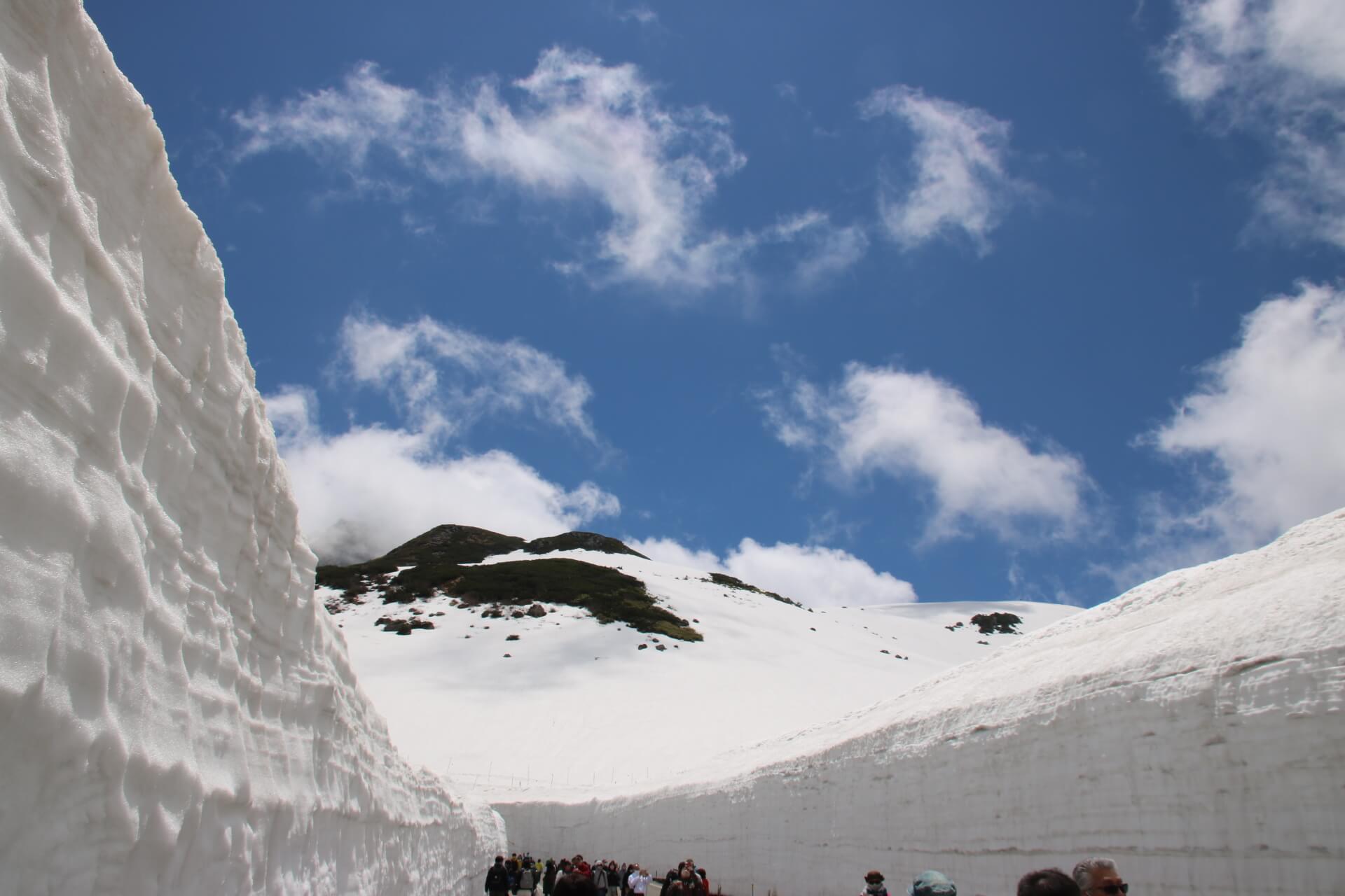 雪の大谷,立山黒部アルペンルート