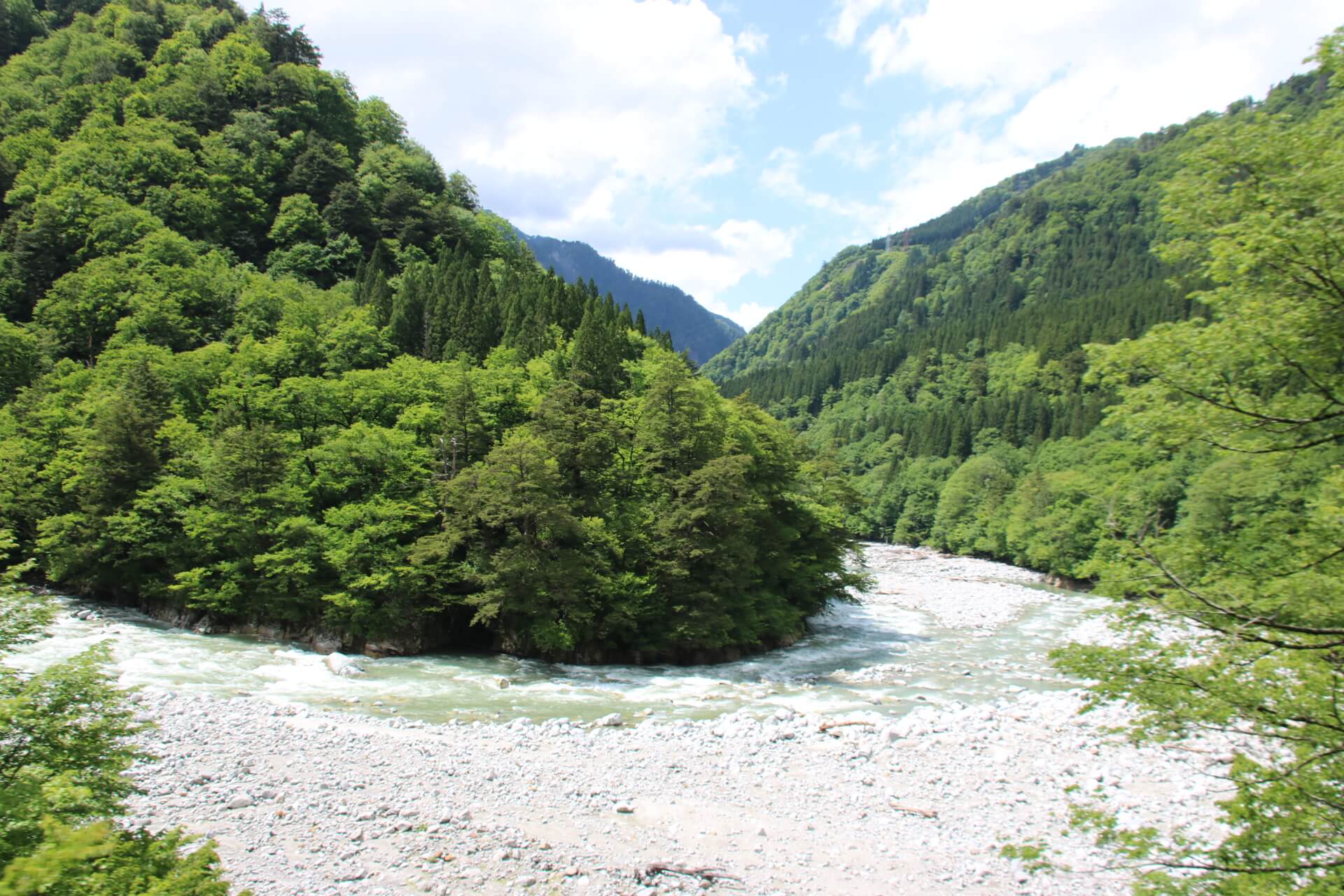 錦繍関,黒部峡谷鉄道