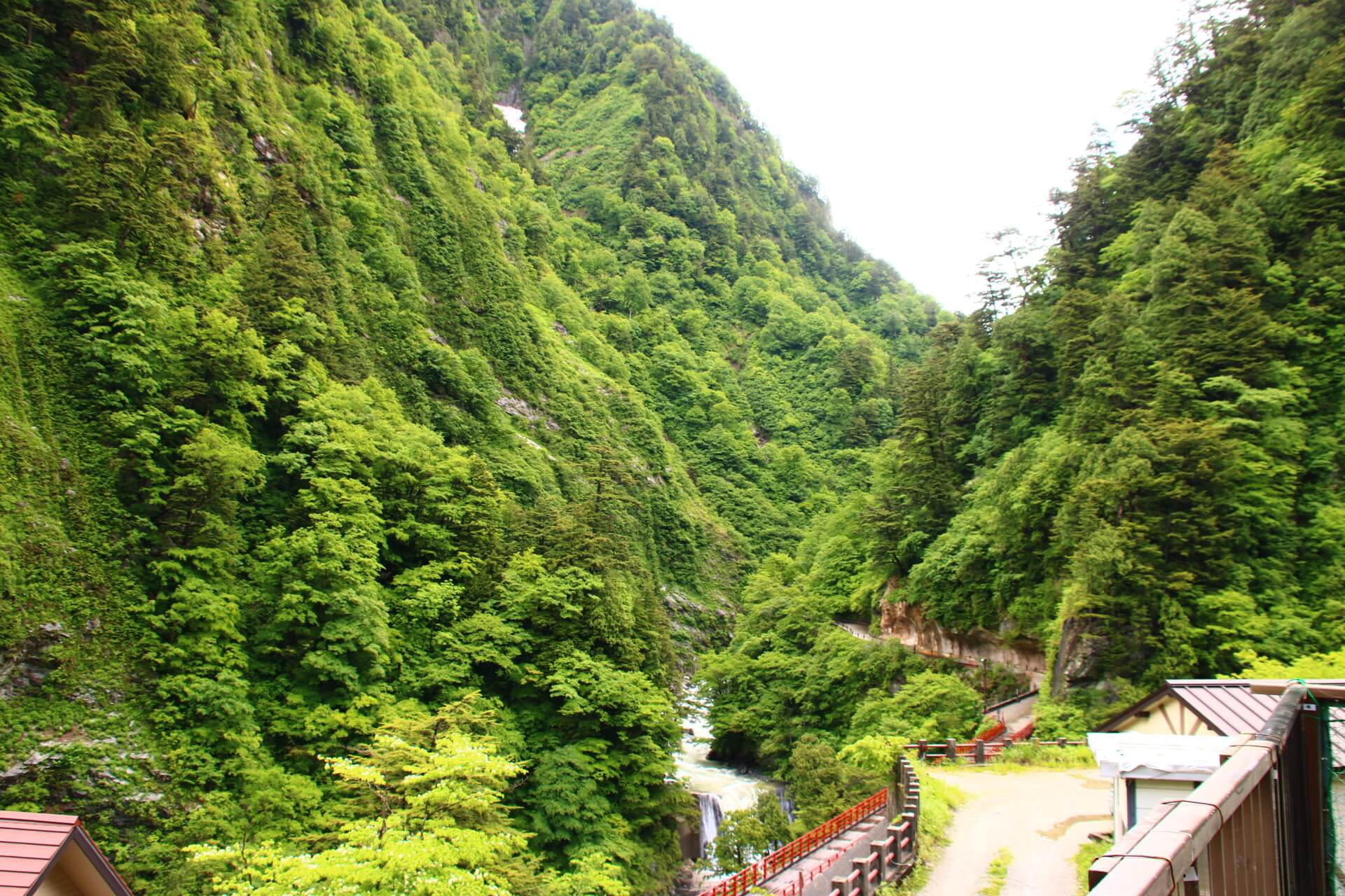 奥鐘橋,黒部峡谷鉄道