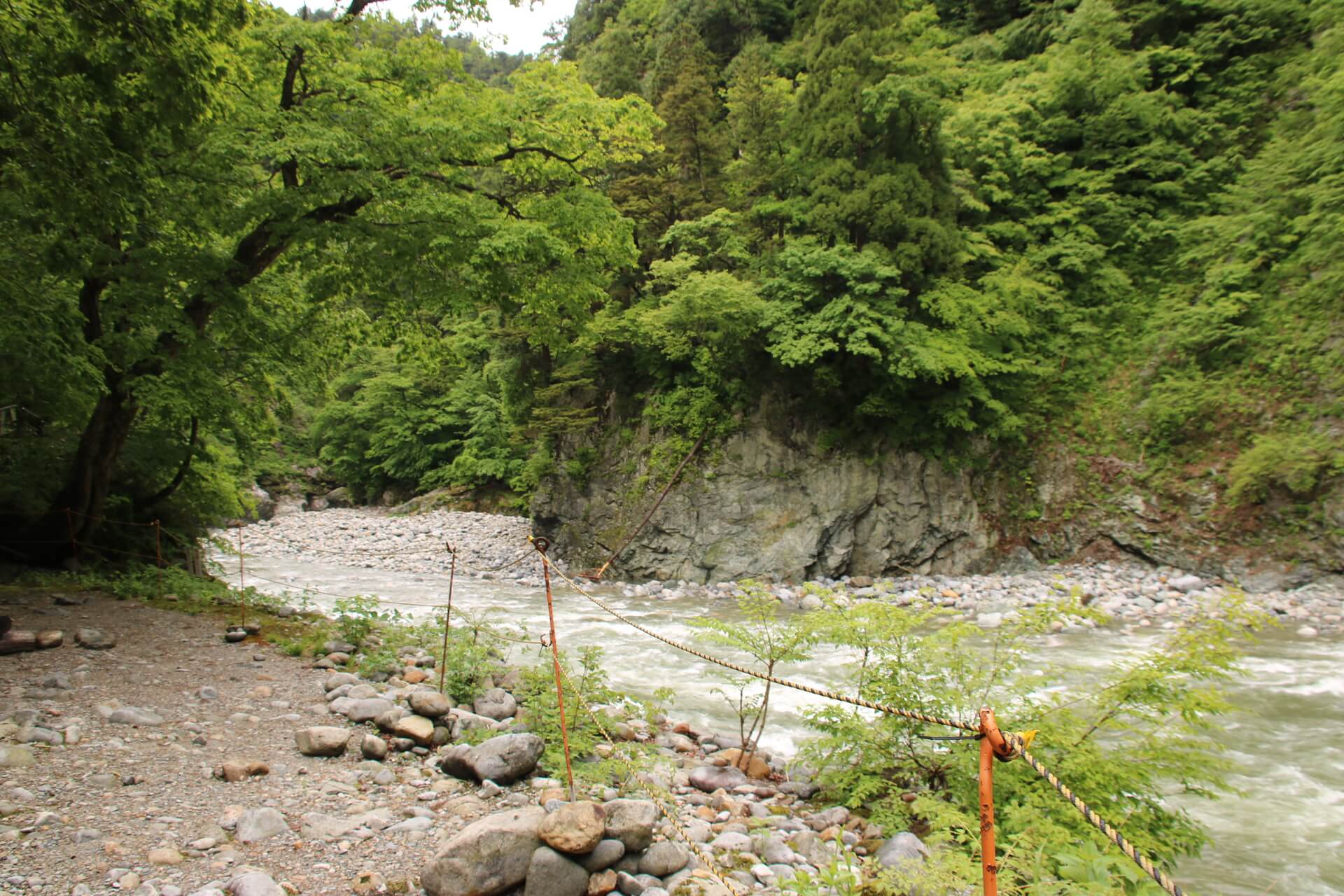 猿飛峡,黒部峡谷鉄道