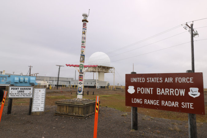 Point Barrow,バロー,アラスカ