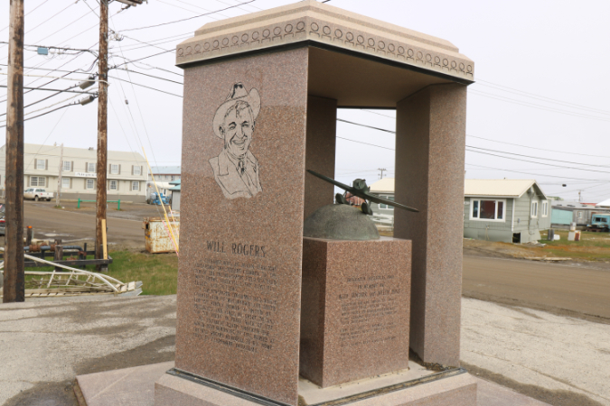 ウィル・ロジャース慰霊碑,バロー,アラスカ