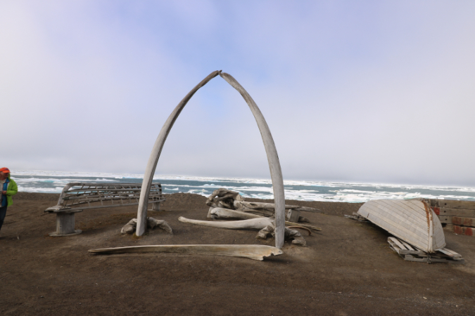 Barrow Whale Bone Arch,バロー,アラスカ