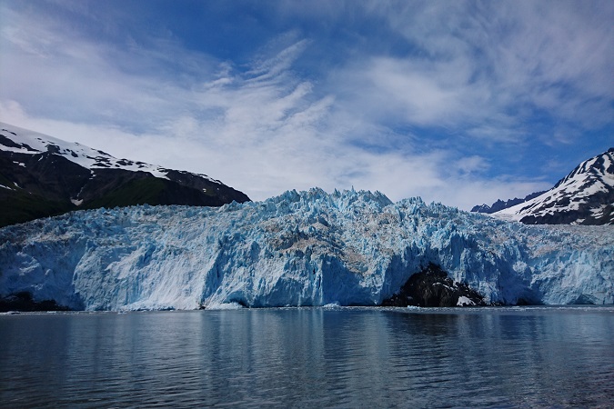 アイアリック氷河,アラスカ