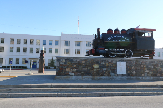 アンカレッジ駅,アラスカ