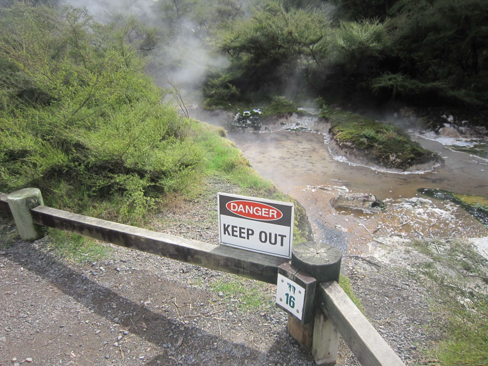 テアラモコア台地,ワイマング火山渓谷