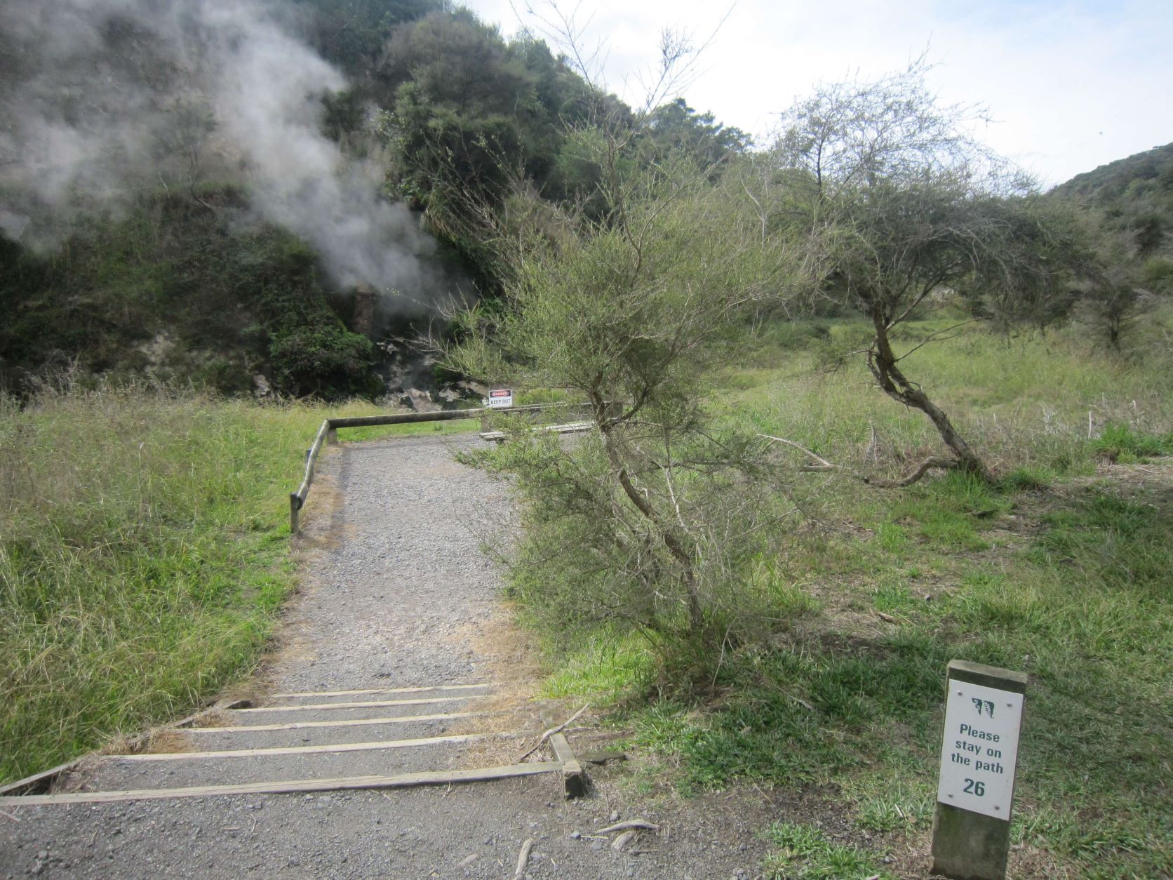 ワイマング火山渓谷