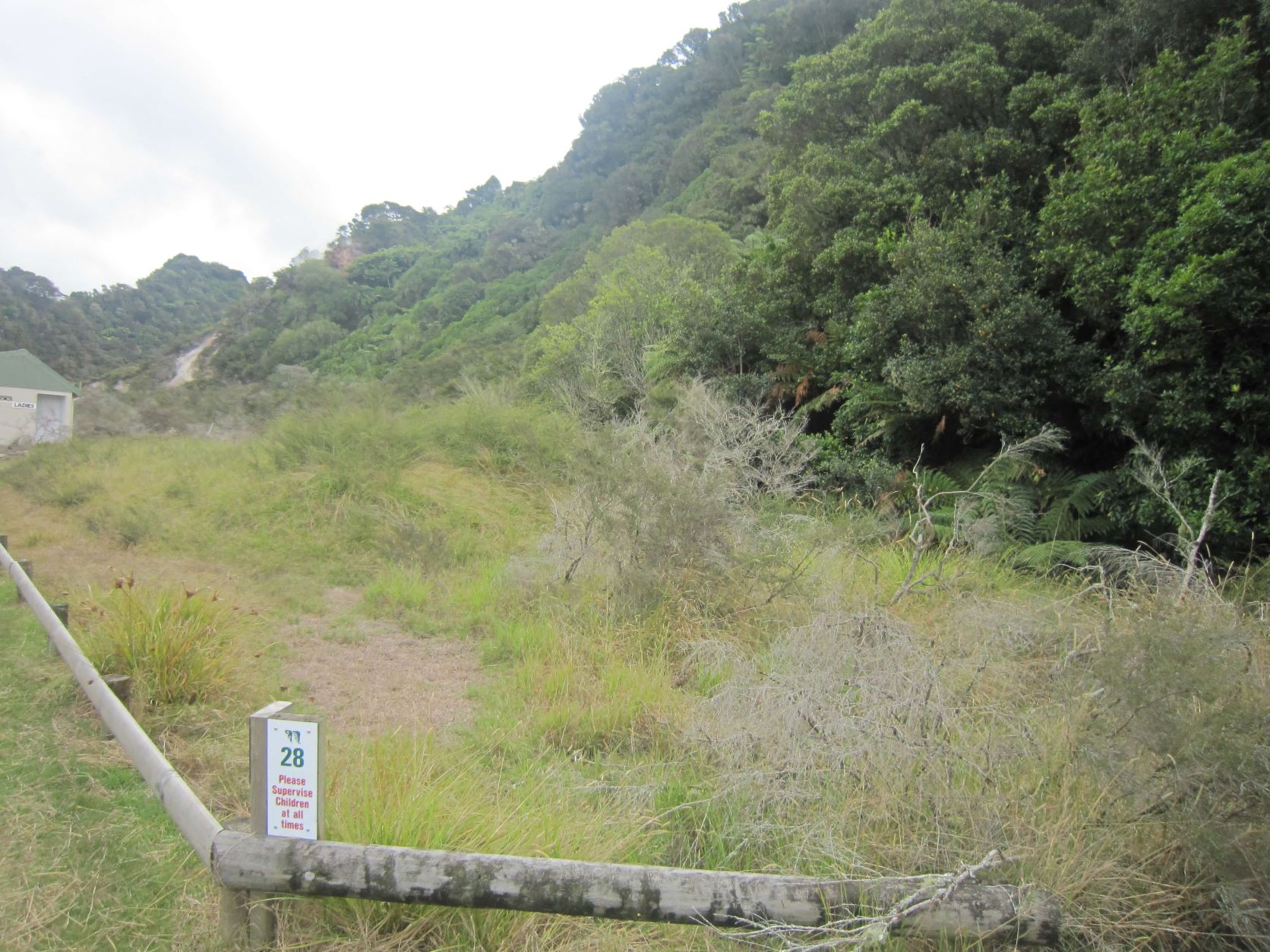 ワイマング火山渓谷