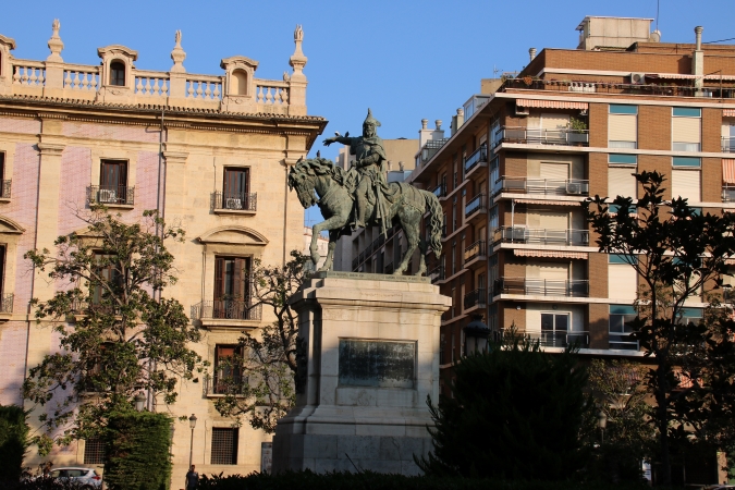 ジェームズ1世の記念碑,バレンシア