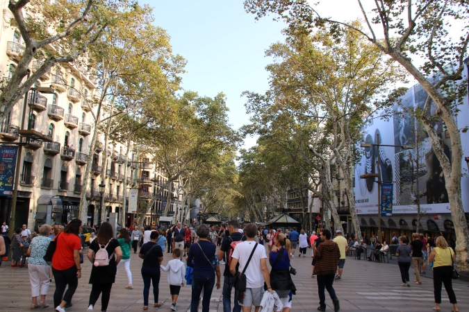 ランブラス通り,バルセロナ